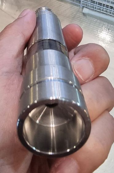 ที่บดเกลือเม็ด บดพริกไทยเม็ด สแตนเลส 304 food grade คุณภาพสูง ระบบใช้นิ้วกดได้เลย 200 ครับ รูปที่ 2