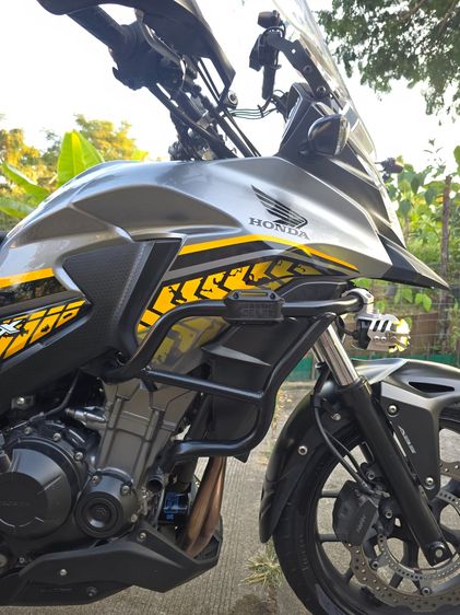 HONDA CB500X มือเดียว เจ้าของขายเอง อุปกรณ์ครบชุด พร้อมประกัน 3+ (ซ่อมรถเราและรถคู่กรณี) ภาษี พ.ร.บ. ครบ รูปที่ 9