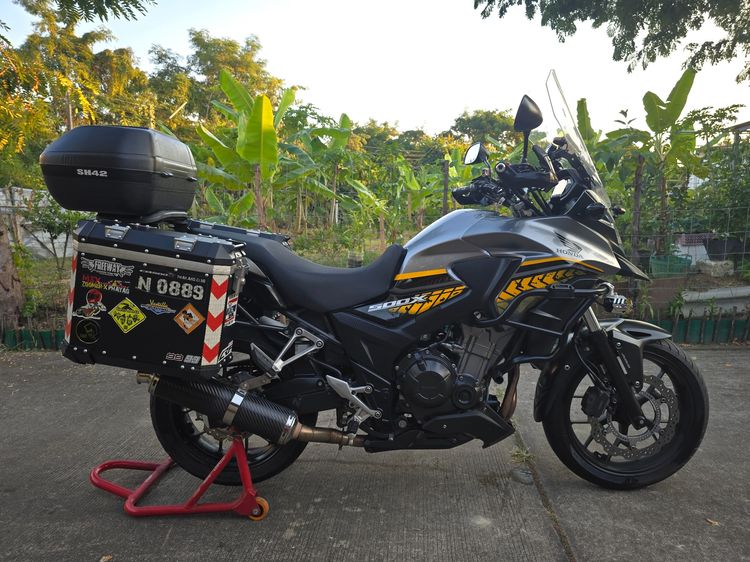 HONDA CB500X มือเดียว เจ้าของขายเอง อุปกรณ์ครบชุด พร้อมประกัน 3+ (ซ่อมรถเราและรถคู่กรณี) ภาษี พ.ร.บ. ครบ