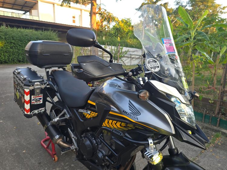 HONDA CB500X มือเดียว เจ้าของขายเอง อุปกรณ์ครบชุด พร้อมประกัน 3+ (ซ่อมรถเราและรถคู่กรณี) ภาษี พ.ร.บ. ครบ รูปที่ 4