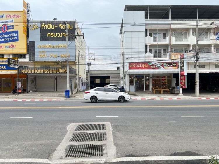 ขายเช่า ตึกแถว 2ห้องมุม อมตะดอนหัวฬ่อ ติดถนน รูปที่ 3