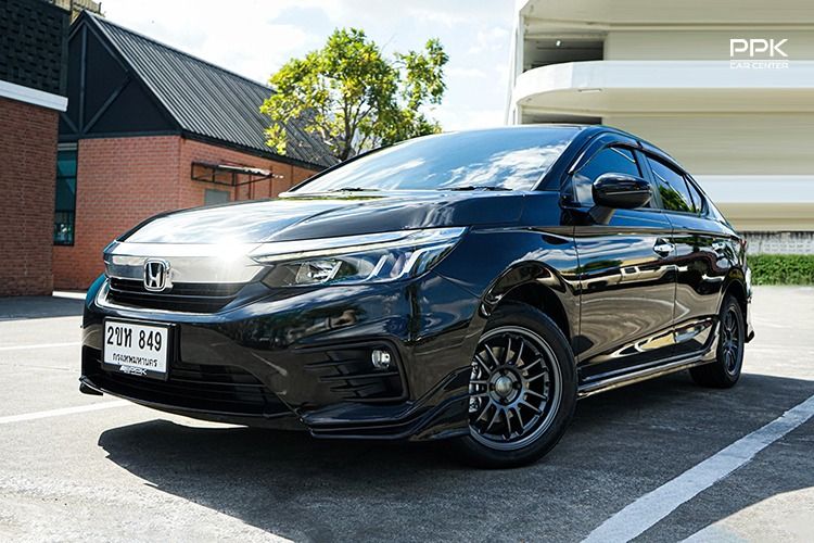 Honda City 2022 1.0 SV Sedan เบนซิน ไม่ติดแก๊ส เกียร์อัตโนมัติ ดำ