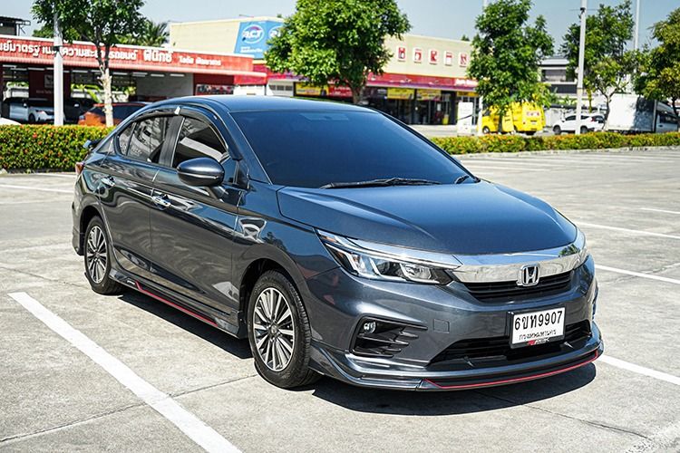 Honda City 2022 1.0 SV Sedan เบนซิน ไม่ติดแก๊ส เกียร์อัตโนมัติ เทา รูปที่ 3