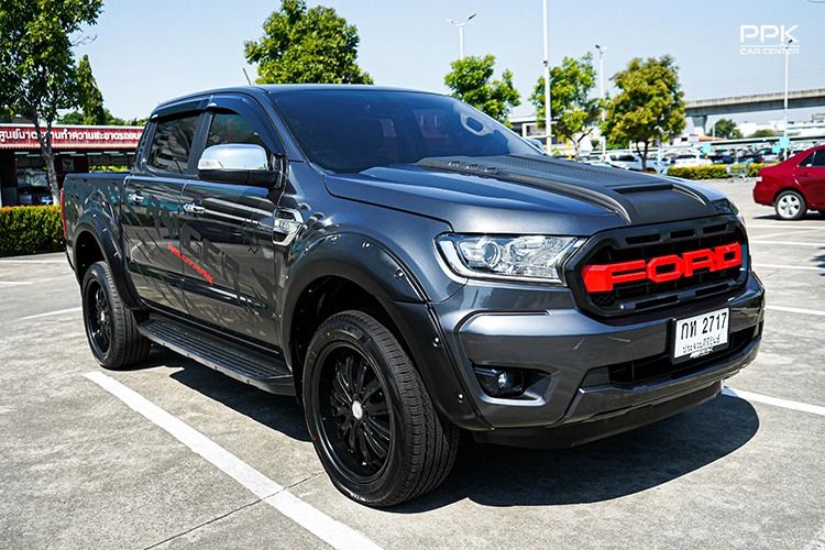 Ford Ranger 2019 2.2 Hi-Rider XLT Pickup ดีเซล ไม่ติดแก๊ส เกียร์อัตโนมัติ เทา รูปที่ 3