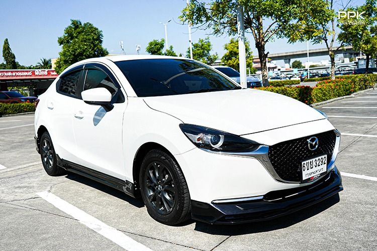 Mazda Mazda 2 2022 1.3 Skyactiv-G S Leather Sports Sedan เบนซิน ไม่ติดแก๊ส เกียร์อัตโนมัติ ขาว รูปที่ 3