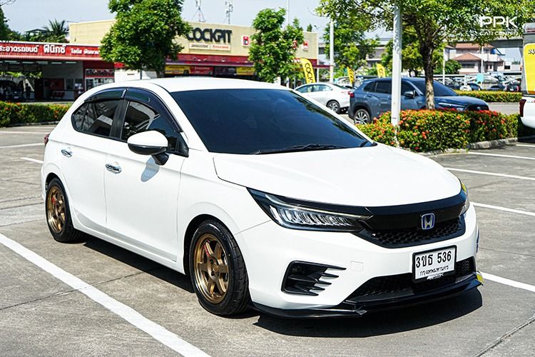 Honda City 2022 1.0 SV Sedan ดีเซล ไม่ติดแก๊ส เกียร์อัตโนมัติ ขาว รูปที่ 3