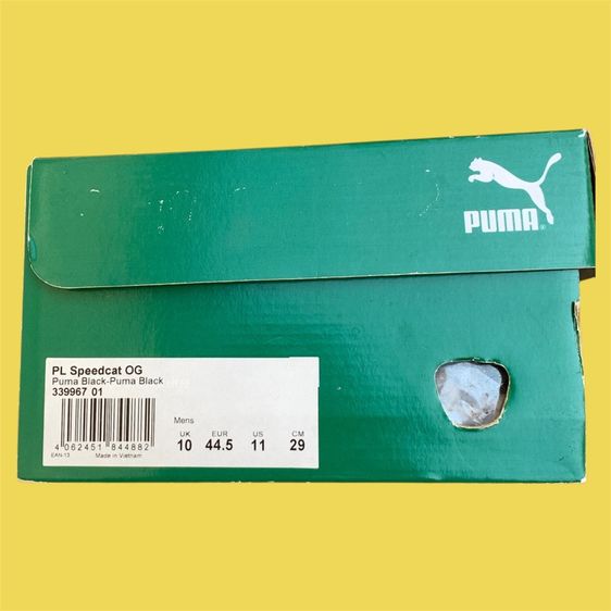 รองเท้า PUMA SpeedCat รุ่น Porsche Design สีดำ สภาพดี รูปที่ 8