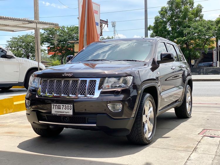 Jeep Grand Cherokee 2013 3.0 SRT 4WD Utility-car ดีเซล ไม่ติดแก๊ส เกียร์อัตโนมัติ น้ำตาล รูปที่ 4