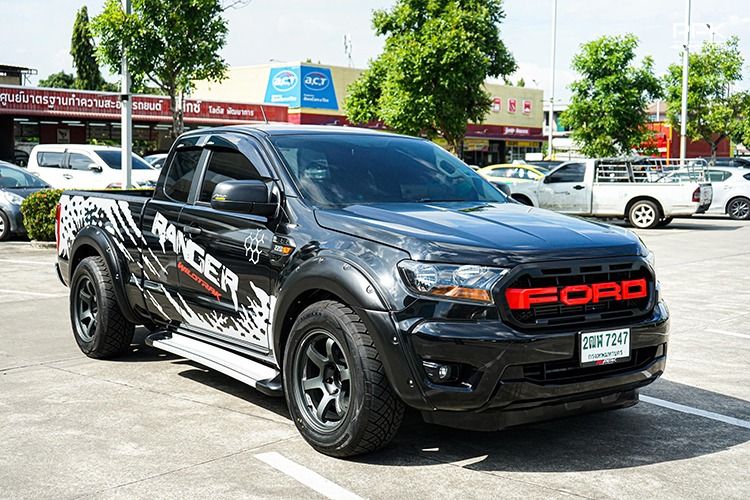 Ford Ranger 2020 2.2 XL Pickup ดีเซล ไม่ติดแก๊ส เกียร์ธรรมดา ดำ รูปที่ 3
