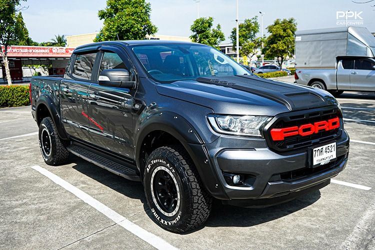 Ford Ranger 2018 2.2 Hi-Rider XLT Pickup ดีเซล ไม่ติดแก๊ส เกียร์ธรรมดา ดำ รูปที่ 3