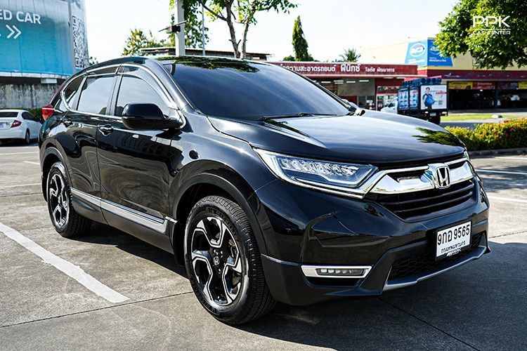 Honda CR-V 2020 1.6 DT EL 4WD Utility-car ดีเซล ไม่ติดแก๊ส เกียร์อัตโนมัติ ดำ รูปที่ 3
