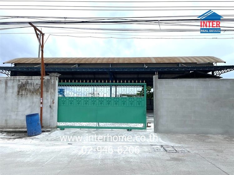 โกดัง 1 ชั้น 326 ตร.ว. โกดัง ซอยรัชธานี ซอย2 ถนนเทพารักษ์ ถนนบางนาตราด บางพลี สมุทรปราการ