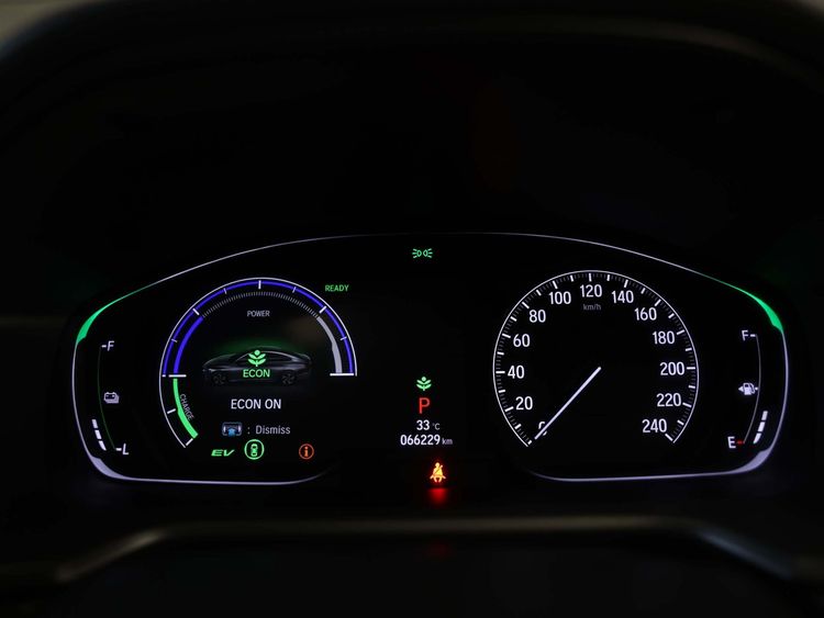 Honda Accord 2021 2.0 Hybrid Tech Sedan ไฮบริด ไม่ติดแก๊ส เกียร์อัตโนมัติ ขาว รูปที่ 3