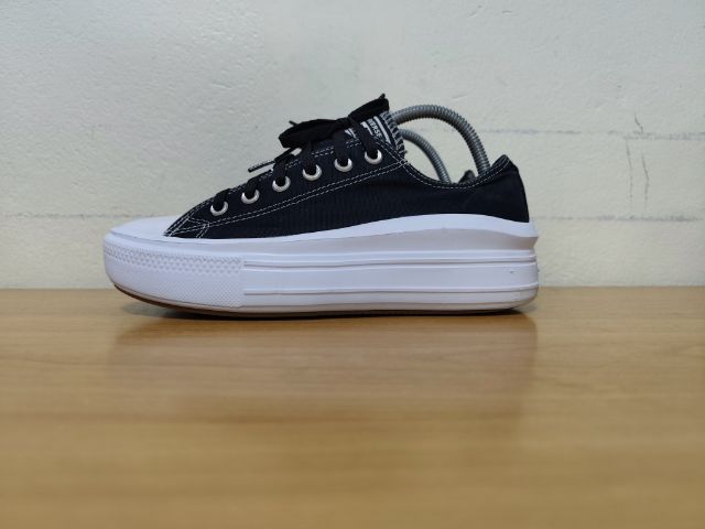 ดำ ผ้าใบ รองเท้าผ้าใบ UK 7.5 | EU 41 1/3 | US 8 Converse Chuck TAYLOR 41.0 26.0 แท้ มือสอง
