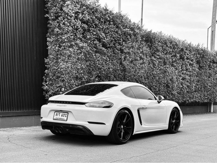 Porsche 718 2019 2.0 Cayman Sedan เบนซิน ไม่ติดแก๊ส เกียร์อัตโนมัติ ขาว รูปที่ 2