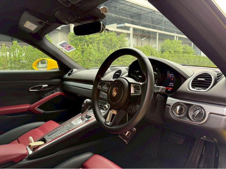 Porsche 718 2019 2.0 Cayman Sedan เบนซิน ไม่ติดแก๊ส เกียร์อัตโนมัติ ขาว รูปที่ 3