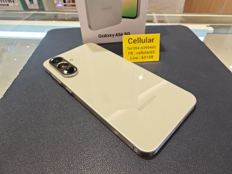 Samsung A56 5G 256GB สวยไร้รอย ประกันศูนย์ไทย5เดือนกว่า ครบกล่อง รูปที่ 6