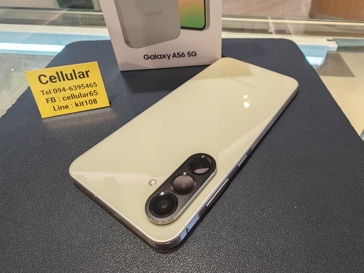 Samsung A56 5G 256GB สวยไร้รอย ประกันศูนย์ไทย5เดือนกว่า ครบกล่อง รูปที่ 3