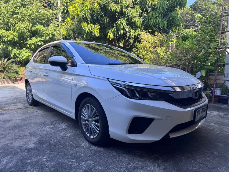 Honda City 2023 1.0 S+ Sedan เบนซิน ไม่ติดแก๊ส เกียร์อัตโนมัติ ขาว รูปที่ 2