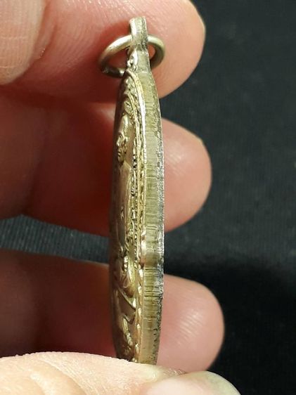 เหรียญเสือเผ่นหลวงพ่อสุด วัดกาหลง จ.สมุทรสาคร ปี2517 เนื้ออัลปาก้า รูปที่ 3