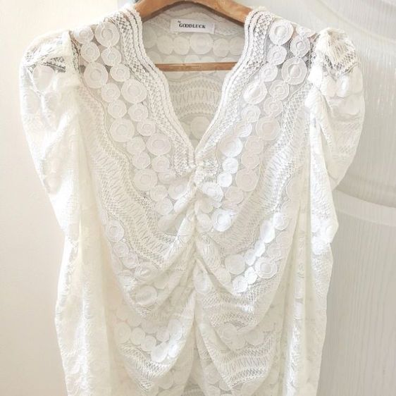 เสื้อลูกไม้แขนยาว​ มือ​ 1 รูปที่ 4