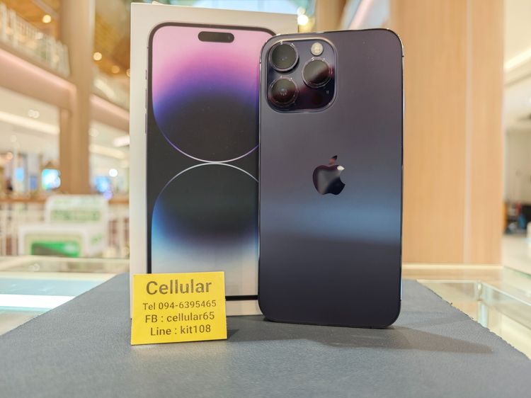 iPhone 14 Pro Max 1TB Batt100 สภาพสวย(Faceid ไม่ทำงาน) เครื่องไทย 
