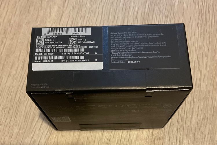Samsung Galaxy Buds3 Pro สี Silver รูปที่ 2