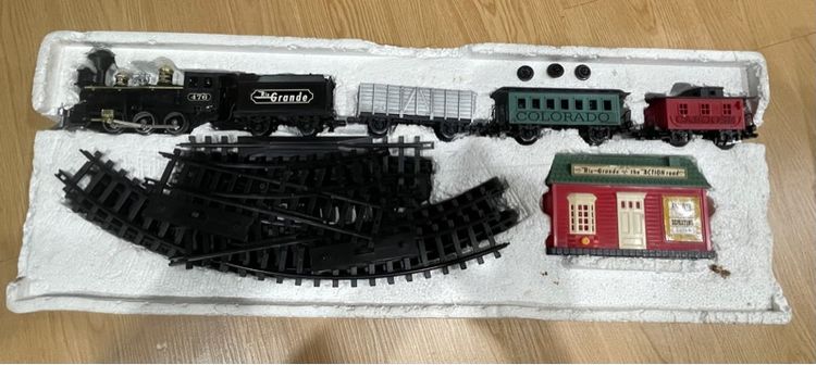 รถไฟ Vintage Train Set New Bright Rio Grande รูปที่ 3