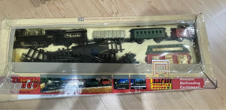 รถไฟ Vintage Train Set New Bright Rio Grande รูปที่ 2