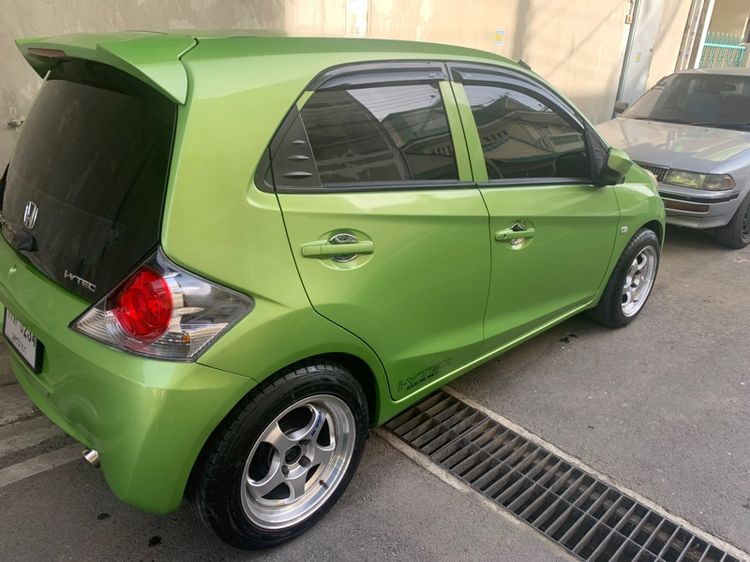 Honda Brio 2011 1.2 S Sedan เบนซิน ไม่ติดแก๊ส เกียร์อัตโนมัติ เขียว รูปที่ 4