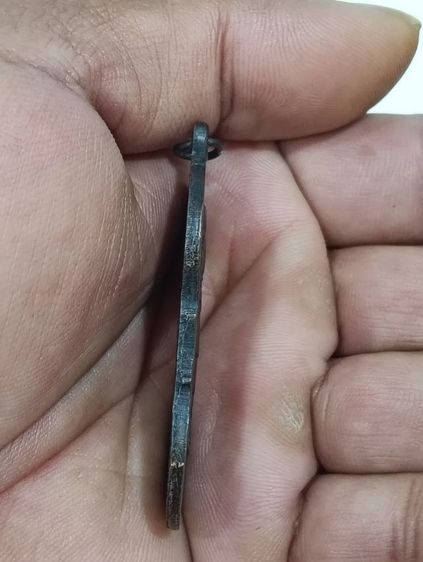 เหรียญไม้เท้าหลังยันต์ พิมพ์กลาง หลวงพ่อสาลีโข เนื้อทองแดง ออกปี 2522 รูปที่ 3