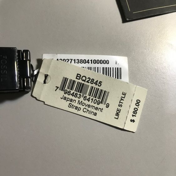 ขายแล้ว FOSSIL RHETT CHRONOGRAPH BLACK MEN'S BQ2845 WATCH  รูปที่ 10