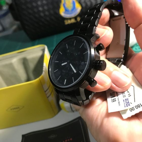 ขายแล้ว FOSSIL RHETT CHRONOGRAPH BLACK MEN'S BQ2845 WATCH  รูปที่ 7