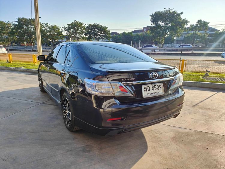 Toyota Camry 2011 2.4 Hybrid Sedan เบนซิน ไม่ติดแก๊ส เกียร์อัตโนมัติ ดำ รูปที่ 4