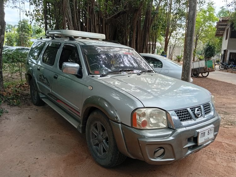 Nissan FRONTIER 2002 3.0 ZDI Utility-car ดีเซล ไม่ติดแก๊ส เกียร์ธรรมดา เทา รูปที่ 4
