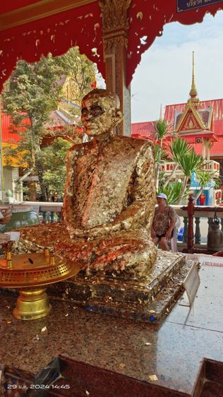 พระสมเด็จหน้าหนู หลังยันต์นะ เนื้อผงน้ำมัน วัดหนองปลิง จ.นครสวรรค์ รูปที่ 4