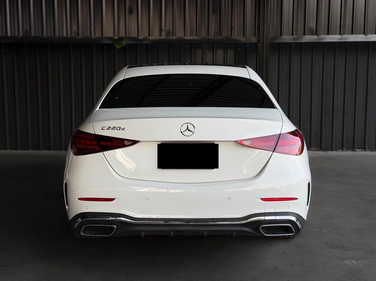 Mercedes-Benz C-Class 2023 C220 Sedan ดีเซล เกียร์อัตโนมัติ ขาว รูปที่ 3