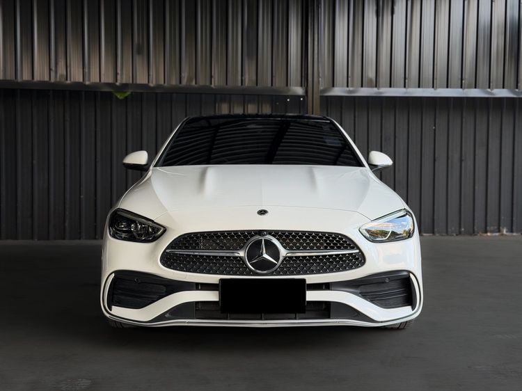 Mercedes-Benz C-Class 2023 C220 Sedan ดีเซล เกียร์อัตโนมัติ ขาว รูปที่ 2