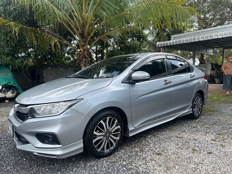 Honda City 2018 1.5 Sv i-VTEC Sedan เบนซิน ไม่ติดแก๊ส เกียร์อัตโนมัติ เทา รูปที่ 2