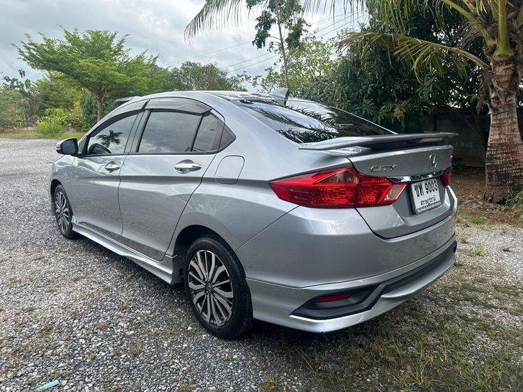 Honda City 2018 1.5 Sv i-VTEC Sedan เบนซิน ไม่ติดแก๊ส เกียร์อัตโนมัติ เทา รูปที่ 4
