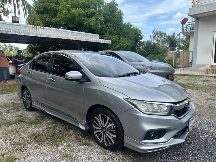 Honda City 2018 1.5 Sv i-VTEC Sedan เบนซิน ไม่ติดแก๊ส เกียร์อัตโนมัติ เทา รูปที่ 3