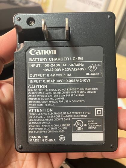 canon  ที่ชาร์จกล้อง และแบตเตอรี่ รูปที่ 3