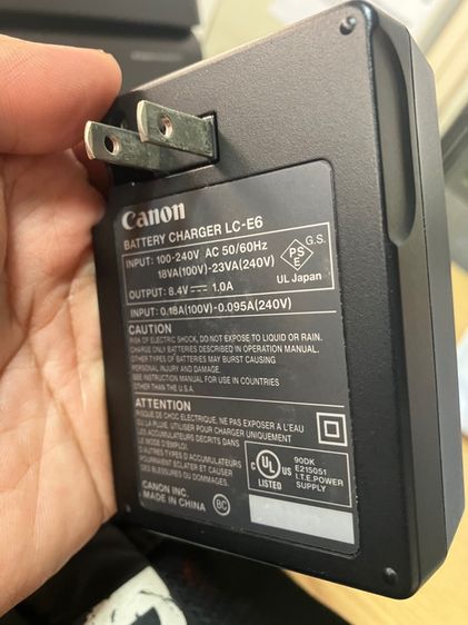 canon  ที่ชาร์จกล้อง และแบตเตอรี่ รูปที่ 2