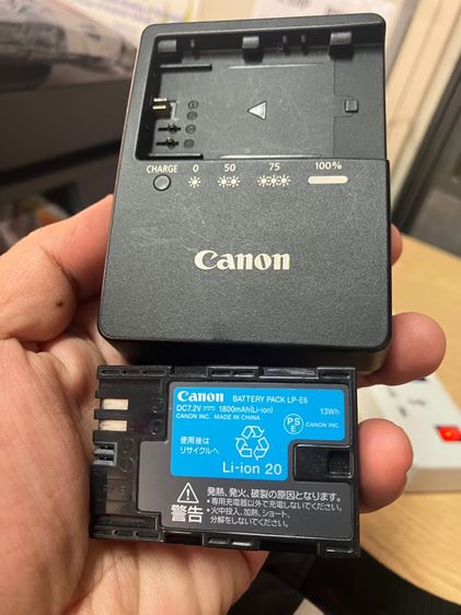 canon  ที่ชาร์จกล้อง และแบตเตอรี่ รูปที่ 5