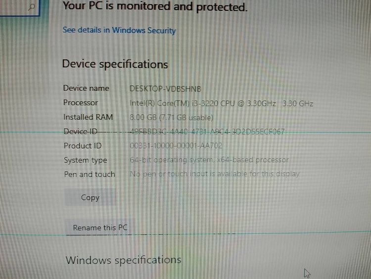 ชุดเมนบอร์ด ซีพียู Core i3 gen3 รูปที่ 5