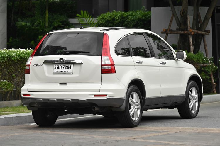 Honda CR-V 2011 2.4 EL 4WD Utility-car เบนซิน ไม่ติดแก๊ส เกียร์อัตโนมัติ ขาว รูปที่ 4