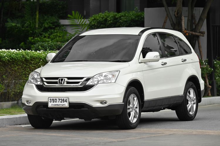 Honda CR-V 2011 2.4 EL 4WD Utility-car เบนซิน ไม่ติดแก๊ส เกียร์อัตโนมัติ ขาว