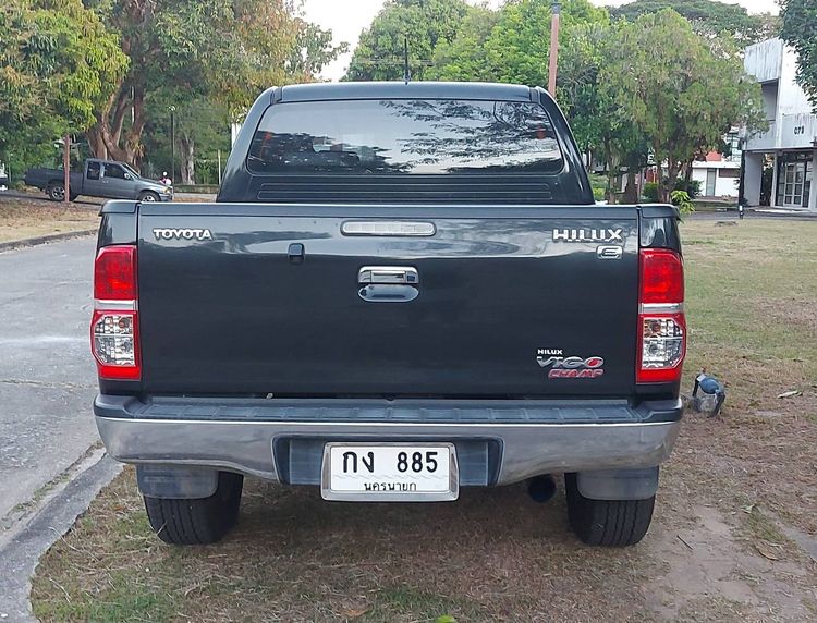 Toyota Hilux Vigo Champ 2013 Double Cab 2.5 E VNT Prerunner Pickup ดีเซล เกียร์อัตโนมัติ ดำ รูปที่ 4
