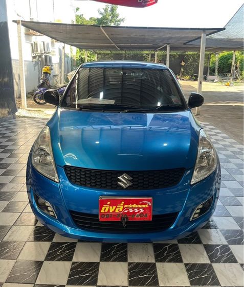 รถ Suzuki Swift 1.2 GA สี ฟ้า