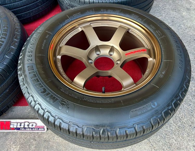 TE37SUV 18 พร้อมยางมิชลีน 265 60 18  รูปที่ 3